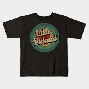 Circle Retro Vintage Little Richard Kids T-Shirt